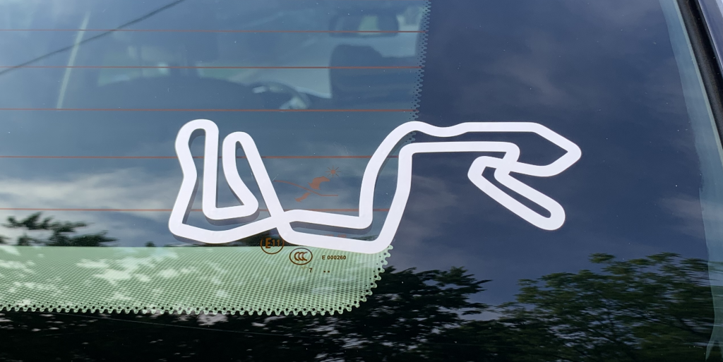Car windshield.