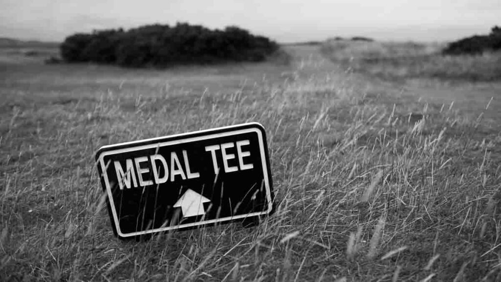 Medal Tees Sign